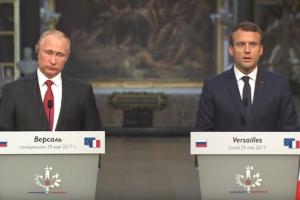 Макрон назвал сотрудников российских СМИ "лживыми пропагандистами"