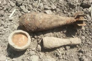 В Хмельницкой области пиротехники уничтожили 3 взрывоопасных предмета времен Второй мировой войны