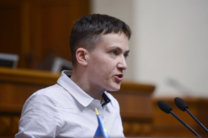 Савченко: "Спасибо" Президенту Порошенко за финансирование терроризма на Донбассе
