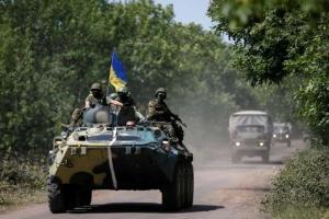 Штаб АТО: Защитники "русского мира" 36 раз открывали огонь по опорным пунктам ВСУ