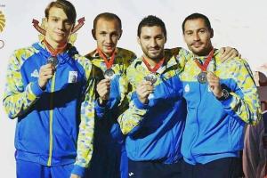 Украинцы стали серебряными призерами чемпионата Европы по фехтованию