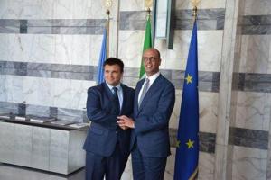 Павел Климкин встретился с Министром иностранных дел Италии Анджелино Альфано