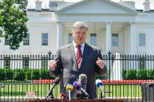 Мы получили твердую поддержку со стороны США: Порошенко о результатах встречи с Трампом