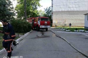 В Киевской области произошло возгорание квартиры в многоэтажном доме