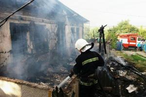 В Хмельницкой области в результате пожара сгорел жилой дом