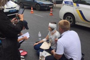 В Одессе полицейские сбили женщину: опубликованы снимки