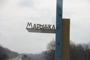 Жилые кварталы Марьинки оказались под огнем боевиков