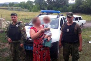 В Донецкой области полицейские нашли пропавшую 2-летнюю девочку