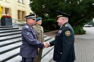 Генерал-лейтенант Аллеров совершил рабочий визит в Главное командование ВС Польши