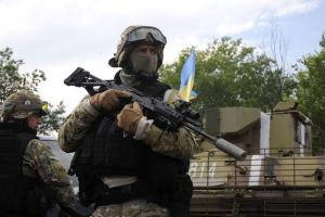 На Бахмутской трассе произошел бой ВСУ с вражеской ДРГ. Карта АТО