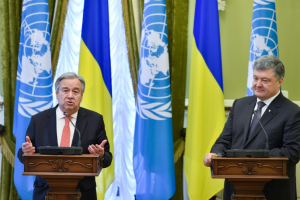 Порошенко: Украина поддерживает Генсека ООН по вопросам реформирования организации