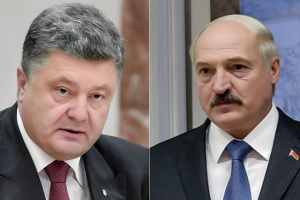 Порошенко поздравил Лукашенко с Днем независимости Беларуси