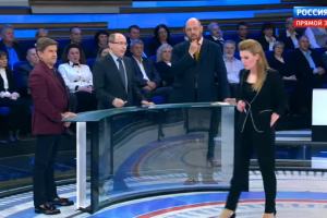 На российском ТВ заговорили о возвращении Крыма и Донбасса Украине