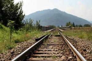 Под Киевом скорый поезд раздавил автомобиль