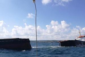 Не дождался ремонта? У входа в Босфор раскололся 42-летний сухогруз, возивший сырье в Крым