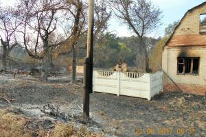 Жители села на Луганщине пострадали от масштабного пожара: сгорели дома, нет света