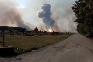 "Химический" пожар в Донецке: у оккупантов сгорели склады с остатками взрывчатки
