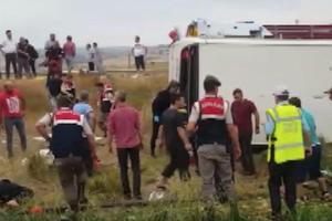 В Турции автобус попал в ДТП: есть жертвы