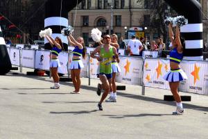 Харьковчане пробежали марафон «Освобождение» ко Дню города и Дню Независимости