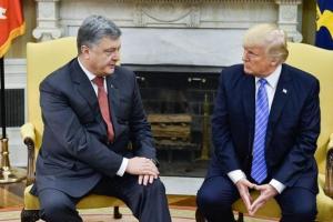 Порошенко встречается с Трампом: опубликовано видео
