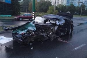 В Полтаве удирающий от полиции водитель погиб в ДТП