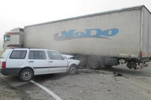 На трассе Киев - Чоп произошло ДТП, два человека госпитализированы