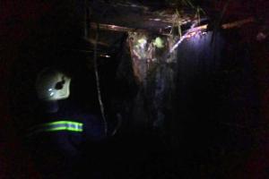 В Хмельницкой области в результате пожара сгорел человек