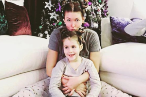 Ирина Дубцова показала свою крестницу