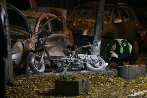 Проходила мимо: во время взрыва в Киеве пострадала женщина, она - без сознания 