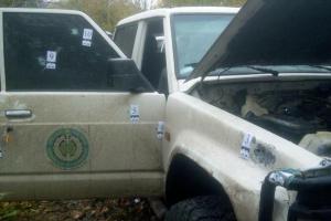 Фото расстрелянного автомобиля Амины Окуевой появилось в сети