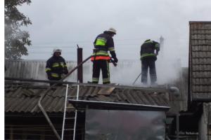 В Хмельницкой области произошел пожар в бане