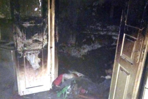 В Житомирской области в результате пожара сгорел 78-летний мужчина