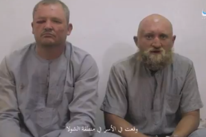 Террористы ИГИЛ показали видео с пленными россиянами