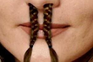 Сеть покоряет новый тренд — ресницы в ноздрях 