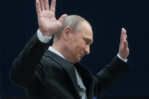 "Легким движением руки": Путин в Сочи уронил стул Эрдогана