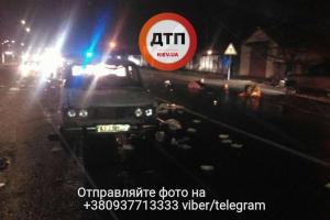 Кровавое ДТП под Киевом: авто на бешеной скорости сбило 3 пешеходов