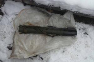 В Луганской области правоохранители изъяли у россиянина гранатомет