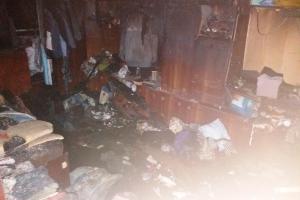 В Кропивницком на пожаре в 5-этажке погибла женщина