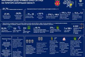 Золотоноша: За год удалось стабилизировать криминогенную обстановку в Запорожском регионе