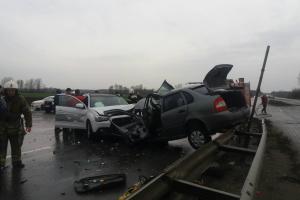 ДТП в Полтавской области: произошло столкновение двух автомобилей, есть пострадавшие