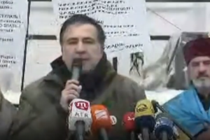 Саакашвили: Порошенко договаривается с Путиным через Медведчука