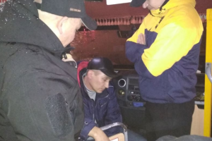 Под Киевом ветераны АТО проучили похожего на Путина маршрутчика, который обидел ребенка погибшего героя