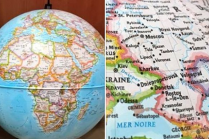 "Крымнаш прокрался": В Париже появились в продаже глобусы с "российским" Крымом