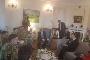 Освобожденные пленные "ЛДНР" встретились с Куртом Волкером