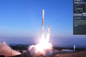 SpaceX запустила ракету Falcon 9 с десятью спутниками связи