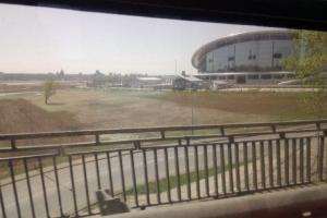 В России перед ЧМ-2018 красят землю и траву