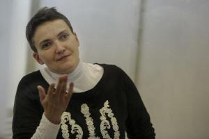 Савченко прервала голодовку: названа причина