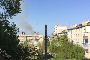 Ситуация в Балаклее: пожар удалось локализовать