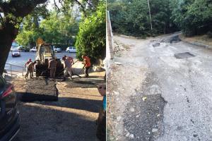 "Такого ужаса Ялта еще не видела": Крымчане в шоке от свежего "ремонта" дорог