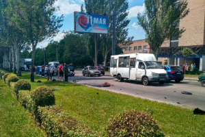 Гонки со смертью: В Донецке преемник "Моторолы" разбился на мотоцикле